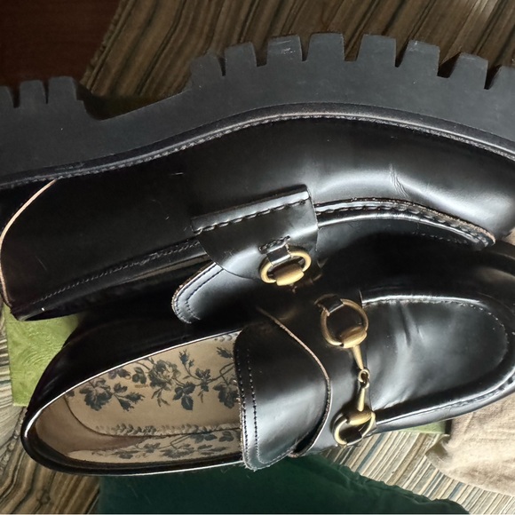 Gucci chunky platform bee loaders EU size 40 - Picture 6 of 11